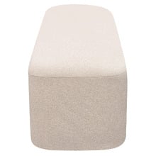 Mikhail Boucle Ottoman Bench